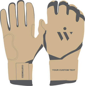 Nouveaux gants de baseball élégants et tendance pour hommes, avec poignets longs, gants de frappe pour le baseball avec poignets épais, gants de frappe pour le softball - Product Image 2