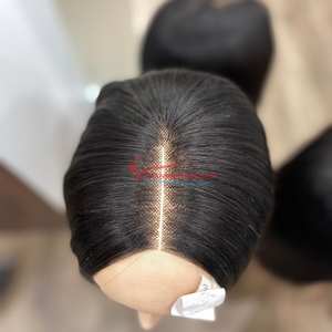 Perruques de haute qualité cheveux humains couleur naturelle 100% cheveux vietnamiens bruts perruque frontale en dentelle hd - Product Image 2