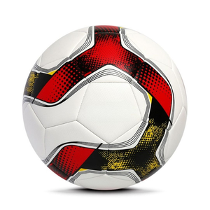 Balón de Fútbol de Entrenamiento Ligero de Cuero PU con Diseño Fantasía, para Prácticas de Equipo y Partidos Casuales, Cosido a Máquina, Duradero - Product Image 1
