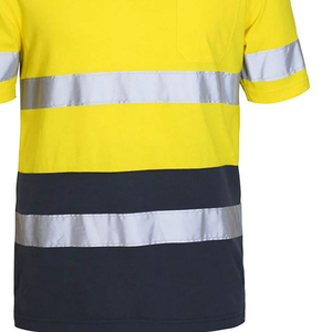 Good Quality Men Work Wear Reflective Safety <b>Shirt</b> Oem Hi <b>Vis</b> 100% Cotton Safety Reflective Safety <b>T</b>-<b>shirt</b> For Men - Product Image 5