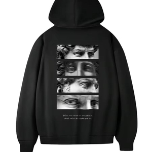 เสื้อฮู้ดผู้ชายผ้าคอตตอนพร้อมฮู้ดสำหรับผู้ชายผ้าคอตตอนผสมสกรีนพิมพ์ลาย - Product Image 1