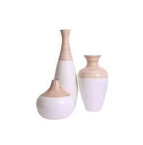Jarrón de bambú hilado hecho a mano de la mejor calidad para Decoración de mesa, accesorios para el hogar, florero de alta calidad y precio barato - Product Image 6