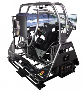 อุปกรณ์กระตุ้นการแข่งรถเต็มรูปแบบติดตั้งด้วยโลหะพลาสติก6DOF กลางแจ้งวัสดุเหล็กความจุ100-500กก. - Product Image 5