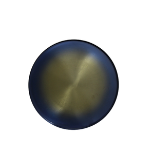 Grande assiette murale en fer de forme ronde pour décoration d'événement et dessus de table fait à la main en gros en vrac - Product Image 2