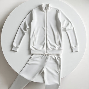 ชุดวอร์มสีดำแบบ unisex มีฮู้ดพร้อมเชือกผูก คอเสื้อแบบสปอร์ต พิมพ์ลายลำลอง แห้งเร็ว ผลิตจากโพลีเอสเตอร์ สำหรับผู้ใหญ่ ใส่ได้ในช่วงฤดูใบไม้ร่วง - Product Image 2
