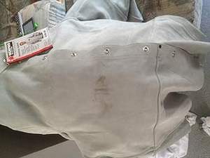 Chaquetas de cuero protectoras industriales resistentes al mejor precio Ropa de trabajo de seguridad con patrón de ropa de trabajo de soldadura - Product Image 3