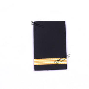 Customized Design General <b>Uniform</b> Epaulettes Shoulder Board for Pilots Made in Pakistan for <b>Airline</b> Use - Product Image 3