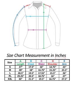 Hermosa camisa de espectáculo occidental de tafetán elástico Aqua Black Charcoal White Color Stone Detailing Collar Cuffs & Shoulders - Product Image 5