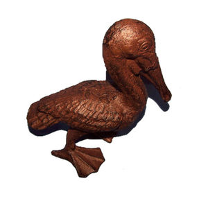 Venta caliente personalizada Animal de hierro fundido decoración cormorán para decoración de jardín - Product Image 1