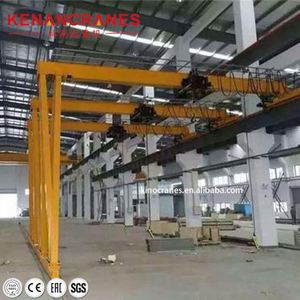 KENANCRANES-Grúa de pórtico monorraíl de 5 toneladas, fabricante de grúas de pórtico de un solo haz - Product Image 2