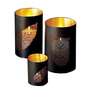 Portavelas para el Hogar y el Jardín, Decoración para Exteriores, Portavelas Antiguo de Metal, Portavelas Artesanal para Bodas - Product Image 6