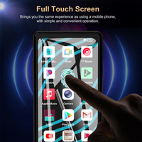 Digital Detox rFHD Layar WiFi Android Focus Study 5 Inch Mp4 Player Dengan Kamera Phone-Free Focus 4G/64G WIFI Mp3 Mp4 Player