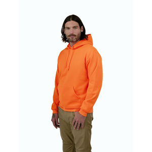 เสื้อฮู้ดผ้าฟลีซคอตตอน 100% สำหรับฤดูใบไม้ร่วง |   เสื้อสเวตเชิ้ตผู้ชายสำหรับแบรนด์เสื้อผ้าสั่งทำ - Product Image 3