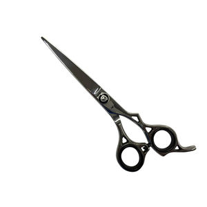 Ciseaux de coiffeur de coiffure de haute qualité finition ciseaux de coupe de cheveux de bord de rasoir en acier inoxydable polonais - Product Image 1