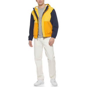 Veste coupe-vent à capuche graphique pour hommes qualité supérieure vestes de printemps coupe-vent de sport pour hommes OEM ODM service personnalisé - Product Image 2