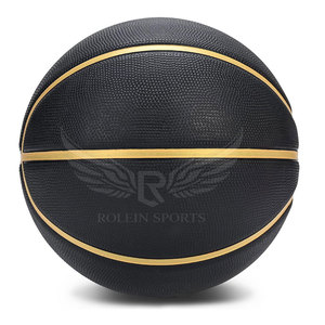 Ballon de basket professionnel pour entraînement, matériau PU durable, logo personnalisé, vente en gros OEM - Product Image 2