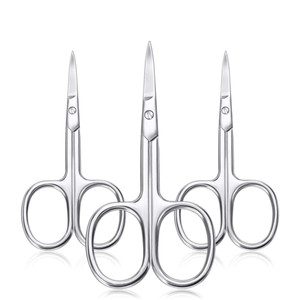 Haute qualité Logo personnalisable femmes multi-fonction en acier inoxydable cuticule ciseaux pointu droit soin des ongles outil de beauté - Product Image 5