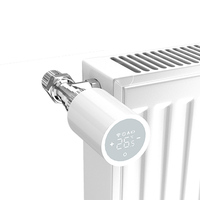 Radiador eficiente Calefacción Termostato WiFi Programable Control remoto Fácil instalación con material ABS para medios de agua