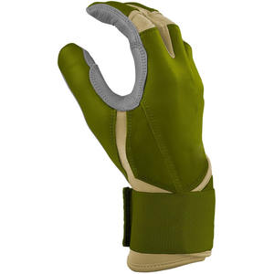 Guantes de softbol profesionales para hombres y mujeres Guantes de bateo de béisbol hechos a medida en verde Estilo único Última colección - Product Image 5