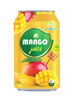 Jus de Goyave et de Fruit de la Passion Naturel de Haute Qualité 330ml en Boîte, Purée Saine, Exportation Standard, Fabriqué au Vietnam