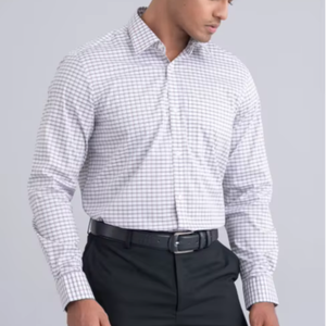 Camisa a rayas de vestir formal de negocios para hombre de alta calidad personalizada para hombre talla multicolor de Bangladesh - Product Image 1