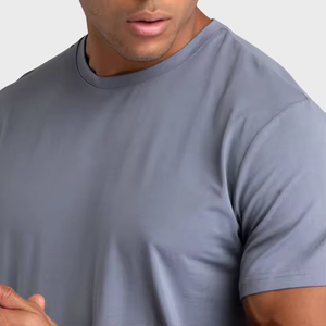 Venta al por mayor de camisetas de verano para niños, ropa deportiva de secado rápido, camisetas transpirables para correr para hombres - Product Image 3