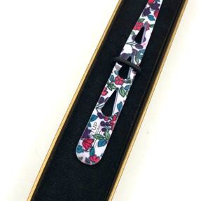 แหนบปลายเงินเคลือบกระดาษดอกไม้ทำจากสเตนเลสอุปกรณ์เสริมความงามออกแบบโลโก้ของคุณเอง - Product Image 4