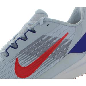 Nike รองเท้าวิ่ง Air Winflo 9ของผู้ชายรองเท้าฟุตบอลสีเทา/สีแดงเข้มสดใส | 100% ของแท้ - Product Image 3