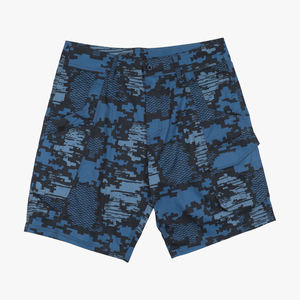 Shorts de bain à taille élastique sur mesure, logo imprimé par sublimation, shorts de pêche, extensible dans les 4 sens, shorts de plage pour hommes - Product Image 3