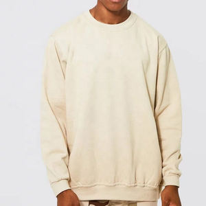 เสื้อสเวตเตอร์คอกลมของผู้ชายสำหรับฤดูใบไม้ร่วงผ้าฝ้ายเป็นมิตรกับสิ่งแวดล้อม - Product Image 5