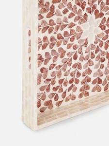 Pratique mais élégant premier choix pour les vacances arabes Ramadan Eid nacre incrustation plateau de service du Vietnam - Product Image 3