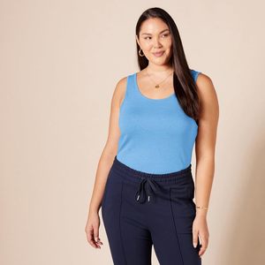 เสื้อกล้ามสตรีแบบสั้นทันสมัย ผ้าถักเนื้อนุ่ม ระบายอากาศได้ดี ใส่สบาย ดีไซน์เรียบหรู ทนทาน - Product Image 6