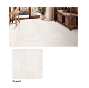 Azulejos de cerámica pulidos, suelo de porcelana y azulejo de pared, acabado mate, mármol, sala de estar rústica, 60x60 - Product Image 1