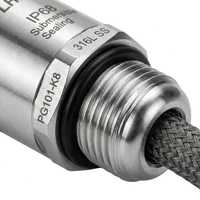 PG101-K8 Edelstahl Tauchdrucktransmitter IP68 4-20mA RS485 für Wassertank- und Brunnenpegelmessung