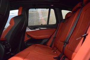 รถยนต์ BMW X3 M Competition SUV ปี 2023 มือสอง พวงมาลัยขวา/ซ้าย เกียร์อัตโนมัติ 6 สปีด เบาะหนัง หลังคาซันรูฟ กล้องมองหลัง ยาง R17 ภายในสีเข้ม - Product Image 5