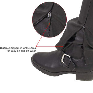 กางเกงหนังสำหรับผู้หญิงกางเกงหนังขายาวสำหรับผู้หญิง - Product Image 4