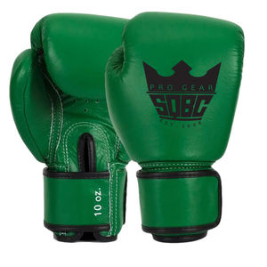 Guantes de boxeo al por mayor de alta calidad de cuero de vaca guantes de boxeo de cuero genuino guantes de boxeo con logotipo personalizado - Product Image 1