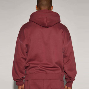 Sudaderas con capucha de último estilo, básicas, con bolsillo frontal, ligeras, transpirables, con logo personalizado para hombre - Product Image 2