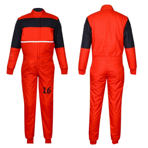 CIK FIA Trajes de carreras Go To Kart de doble capa para adultos en Color Rojo Negro Trajes de carreras Go Karting de buena calidad - Product Image 5