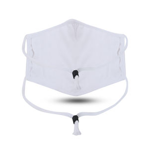 Mascarilla Facial Orgánica Everyday Shield con Correa para la Cabeza, Tejido Transpirable, Tinte Liso, Sensación Suave, Tacto Delicado, Soporte Elástico para las Orejas, Estable, para Niños - Product Image 6