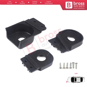 BHL2 Headlight <b>Holder</b> Mount Repair Bracket Tab Set Left Side for A6 C6 S6 RS6 Avant Quattro Allroad 2004-2011 4F0998121 - Product Image 4