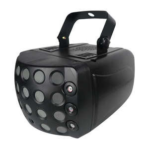 3 en 1 RGB Christmas Disco Laser Beam Stage Lights Patrón de lluvia doble 10W/15W Power Green Emitting para DJ KTV Night - Product Image 4