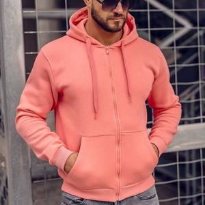 Sudadera con capucha y cremallera completa para hombre de gimnasio personalizada - Product Image 1
