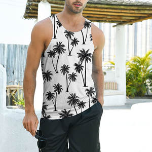 La mejor camiseta sin mangas de secado rápido para hombre con logotipo personalizado del fabricante, ropa deportiva a la venta - Product Image 5