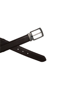 Ceinture en cuir de peau de vache véritable de style décontracté de qualité supérieure avec alliage pour boucle profil imprimé personnalisable approvisionnement en gros - Product Image 4