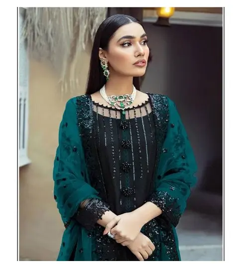 Hot Bán thiết kế độc quyền của thêu ưa thích salwar kameez mua partywear kurti quần từ surat cho phụ nữ bán buôn của Ăn mặc