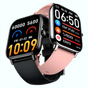 Montre connectée Sewer P72, écran tactile IPS de 1,91 pouce, étanche IP68, moniteur de fréquence cardiaque, tracker de fitness, montre de sport unisexe - Product Image 5