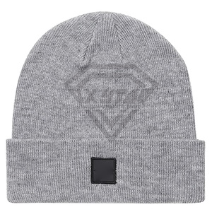 <b>Top</b> Seller Winter Knit Stretch Beanie <b>Hat</b> with Warm Cuffed Cap OEM Design Bobble Cap for Men and Women Customized - Product Image 1