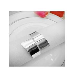 Anneau de serviette en métal de style antique, qualité exclusive, vente en gros, anneau de serviette en acier, bon prix, décoration de table de mariage, porte-serviettes - Product Image 4