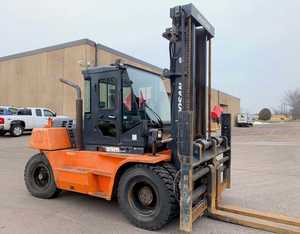 Montacargas Eléctrico Usado 445-C40TT con 3 Ruedas, Capacidad de 4000 Libras, Motor Diésel, Caja de Cambios y Motor, Componentes Principales PLC - Product Image 6